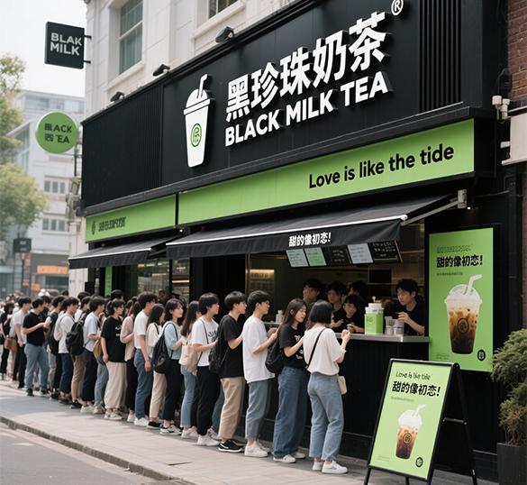 厦门奶茶店设计｜厦门茶饮连锁店设计｜打造网红级饮品空间