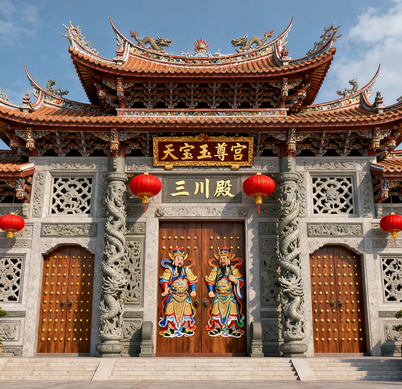 福建庙宇设计-闽南道观设计-闽南神庙设计-三明宫庙设计-南平庵庙设计-宁德祖庙设计-福州寺庙设计施工