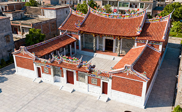 中国寺庙设计 | 福建寺庙规划设计 | 寺庙笔画绘制 | 闽南寺庙墙绘