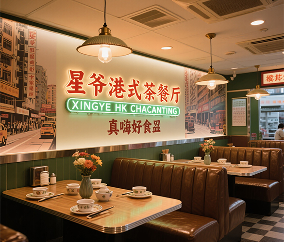厦门茶餐厅设计-广式茶餐厅设计-厦门港式茶餐厅设计 厦门粤式茶餐厅设计装修