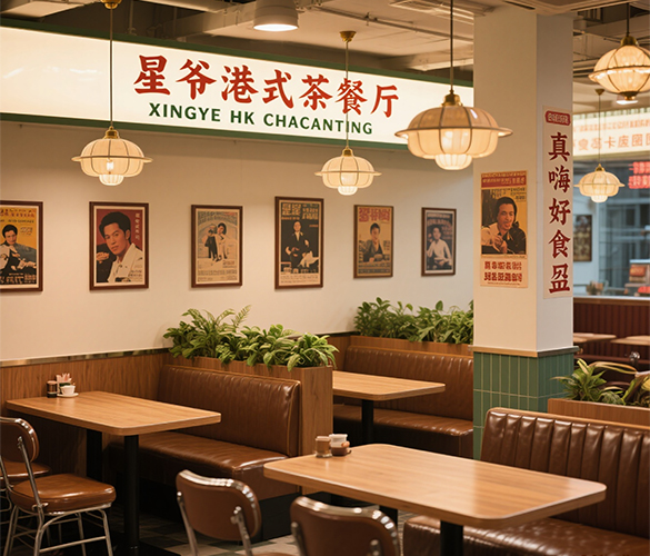 厦门茶餐厅设计-广式茶餐厅设计-厦门港式茶餐厅设计 厦门粤式茶餐厅设计装修