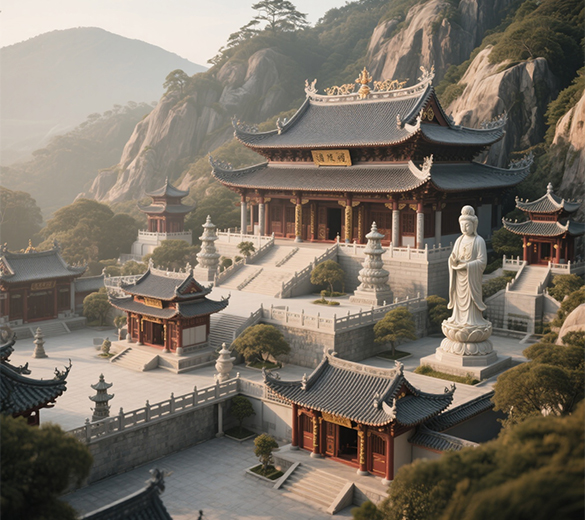中国寺庙设计 | 福建寺庙规划设计 | 寺庙笔画绘制 | 闽南寺庙墙绘