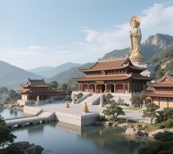 中国寺庙设计 | 福建寺庙规划设计 | 寺庙笔画绘制 | 闽南寺庙墙绘