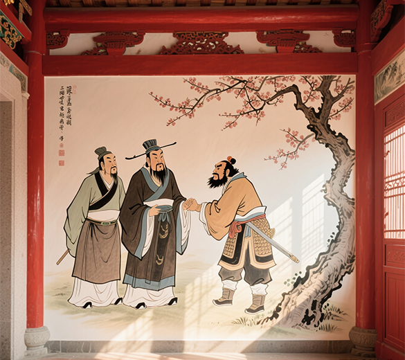 中国寺庙设计 | 福建寺庙规划设计 | 寺庙笔画绘制 | 闽南寺庙墙绘